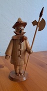 Figurka do kadzidła Strażnik z halabardą
