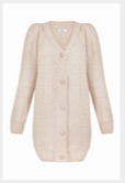 Kardigan MIA Beż/BEIGE - LOVE LINE