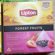 Herbata owocowa Lipton piramidki Forest Fruits lub Peach Mango 