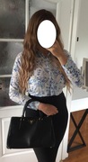 Koszula w kwiaty H&M rozm. 34/XS komunia do biura elegancka