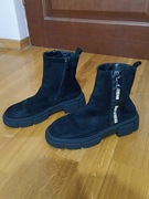 2 pary botków/kozaków damskich 