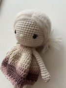 Wróżka zrobiona na szydełku crochet fairy doll handmade