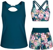 Strój kąpielowy 3-częściowy nowy rozmiar XXXL 46 