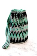Meksykańska Mochila, torebka crochet ręcznie robiona 