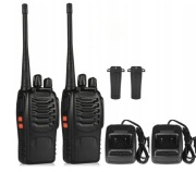 Krótkofalówka BAOFENG 2 X BF-888S HT WALKIE-TALKIE PMR CZARNA DUŻY ZASIĘG