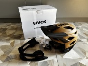 Kask rowerowy fullface Uvex Revolt (desert matt) 52-57 cm 