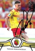Romanczuk Taras autograf karta sportzoo 24/25 Jagiellonia #009