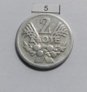 Moneta 2 złote - Jagody - 1958 rok.