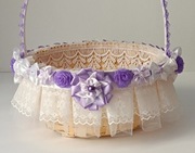 Koszyk, koszyczek wielkanocny na święconkę + serwetka  