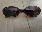 Okulary przeciwsłoneczne y2k, szylkretowe