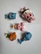 Niesamowity Świat Gumballa 5 dużych figurek 8 cm Darwin Anais Nicol Richard