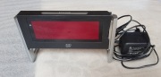 [p2s]  budzik elektroniczny JVD system model SB1252-uszkodzona obudowa