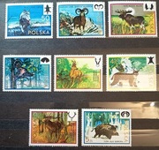 Zwierzyna łowna Polska 1973 Mi 2247-2254 Fi 2100-2107 Czyste **