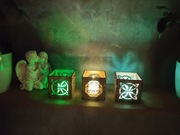 Zestaw 3 Ażurowych pudełek