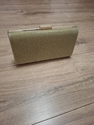 Elegancka złota torebka z łańcuszekiem J&L