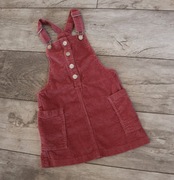 F&F różowa sukienka dla dziewczynki 122cm