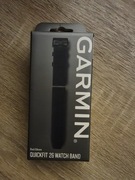 Garmin Quickfit 26 pasek silikon czarny silikonowy watch band