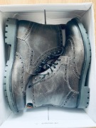 CLARKS Montacute Lord - nowe, rozm 44 / męskie wysokie buty, glany