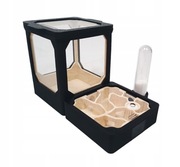 Formikarium do hodowli mrówek czarne – Modułowe Terrarium Dla Mrówek 140x70