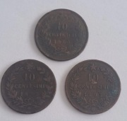 Włochy zestaw starych monet 