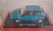 Model auta z PRL Czeska Skoda Favorit (1989r.) Hachette 1:24