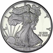 Amerykański orzeł - 1 Dolar one dollar 1 oz srebro 999 1 uncja