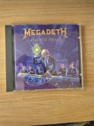 MEGADETH "Rust in Peace" cd stare wydanie 1990