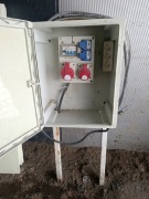 Tymczasowa skrzynka elektryczna przyłączeniowa, rozdzielnia przenośna