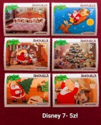 Znaczki bajki Disney- znaczki czyste **