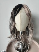 Peruka damska Cruella halloween czarno biała 24h dostawa