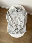 Bawełniana szara koszula chłopięca f&f 134/140 cm