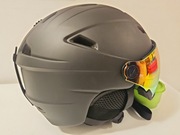 4F kask narciarski z goglami, męski, S/M, 55-59 cm