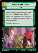 Star Wars: Unlimited - SoP - Convene the Senate (U)