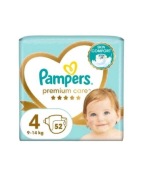 Pampers premium care 4 52 sztuki 