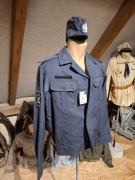 Bluza mundur wiatrówka letnia służby więziennej plus furażerka