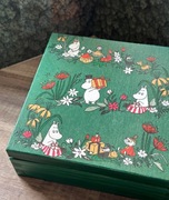 Pudełko na prezent szkatułka Muminki Mumibek Mamusia Tatuś Muminka 