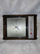 DĘBOWY BAROMETR-TERMOMETR