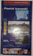 Powiat Tczewski - Mapa Samochodowo - Administracyjna, DB 2003 r.