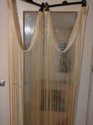 Firanki ze sznurka-"Makarony"-2-sztuki.