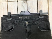 BELOVED women spodnie 40 Slim Fit jeans szaro-czarne