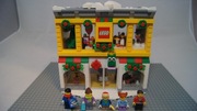 Lego MOC Winter Village budynek Sklep Lego Święta figurki christmas