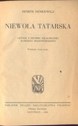 Niewola Tatarska - H. Sienkiewicz 1945