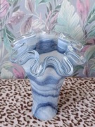 Wazon z falbanką ze szkła Murano duży 