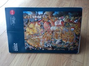 Puzzle Heye 2000 Trafalgar Ryba kompletne