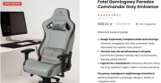 Fotel Gamingowy Paradox Commander Grey Eminence
