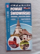 Powiat Świdwiński mapa 