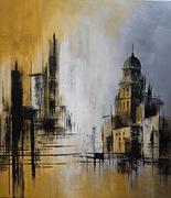 Obraz nowoczesny abstrakcyjny 90 x 80