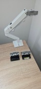 Ergotron HX Desk Monitor Arm Pivot Biały + HD Pivot