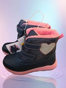 Śniegowce dziewczęce z futerkiem, rozmiar 33, Cleve, 