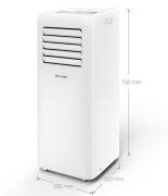 Klimatyzator SHARP UL-C09EA-W przenośny
